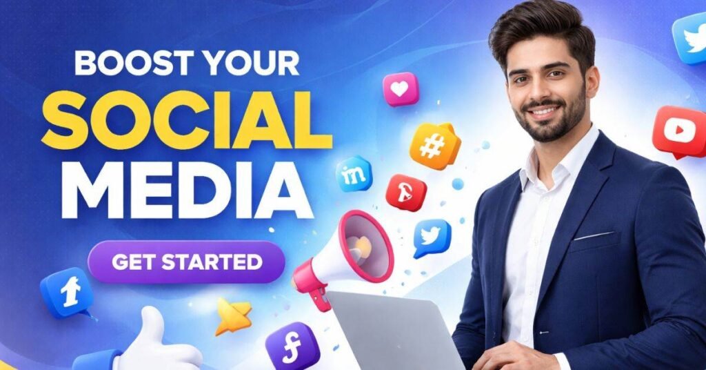 Social media management team from crew cloudysocial creating content and engaging with followers