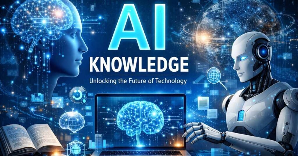 A student learning about artificial intelligence and software development from an online technology blog