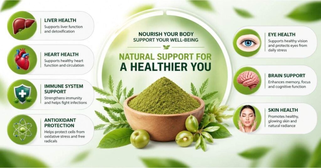 vitamin E benefits chart showing skin heart immune and brain health support with colorful infographic