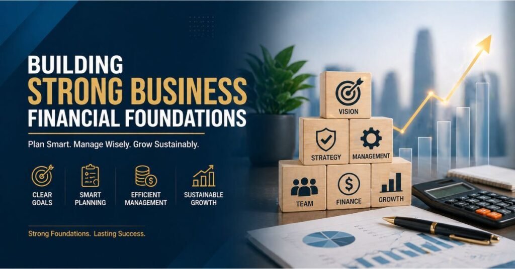 Young entrepreneur analyzing roarbiznes financial infoguide charts for smart business investments
