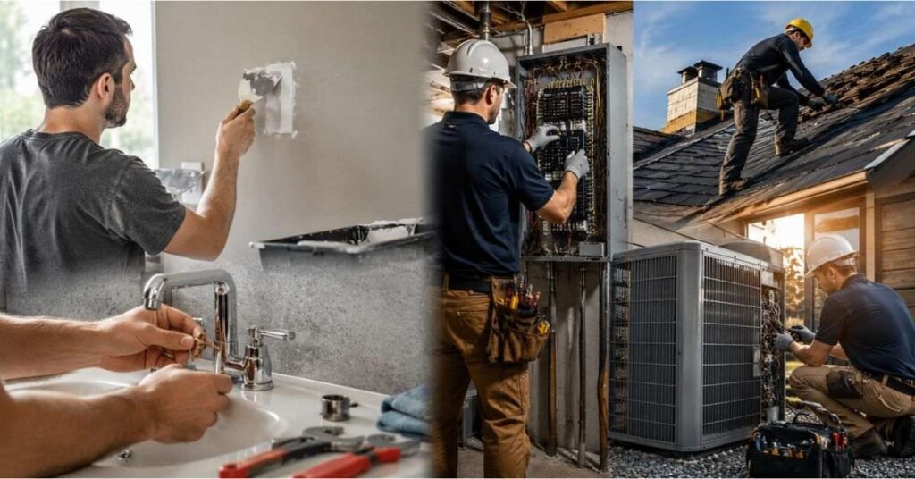 DIY home repair vs professional help cost comparison chart