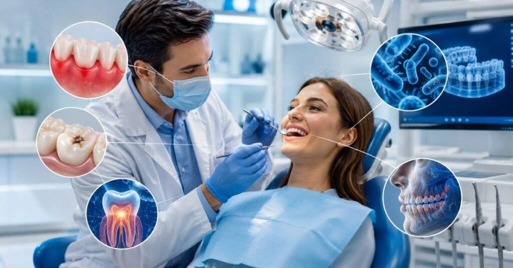 Fresh fruits and vegetables that support good oral health and overall body wellness naturally
