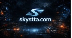 skystta com all-in-one digital platform dashboard showing website builder and marketing tools