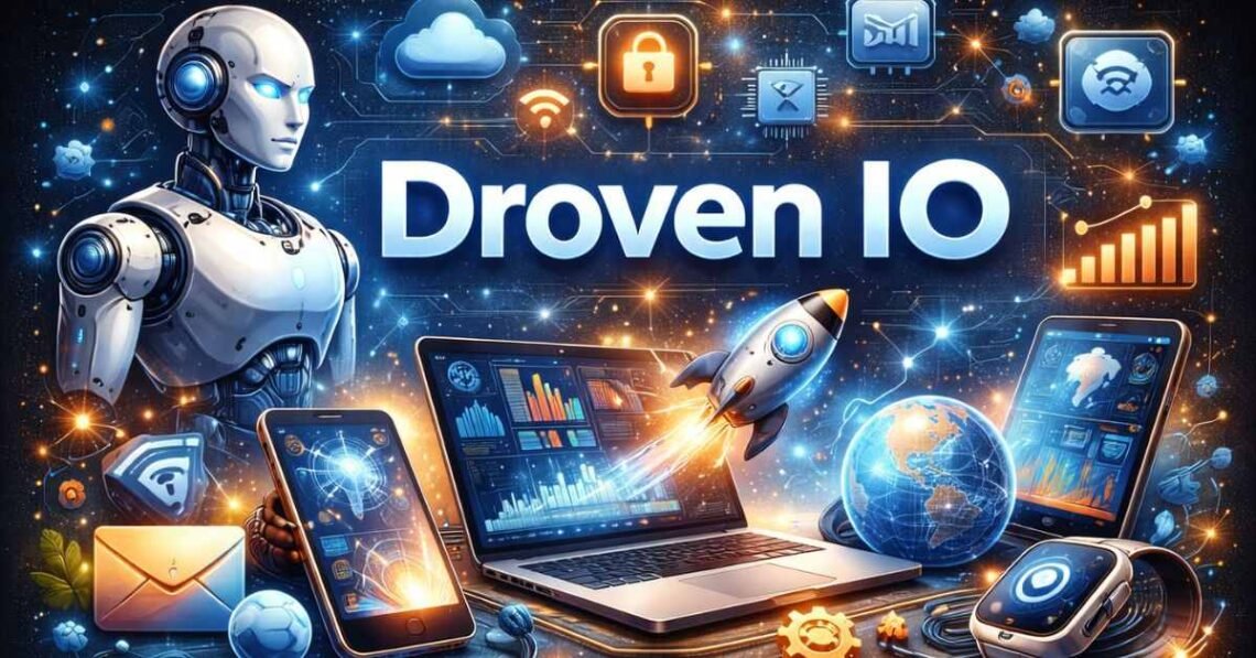 A colorful infographic from a tech blog showing AI tools, cloud computing, and cybersecurity in 2026