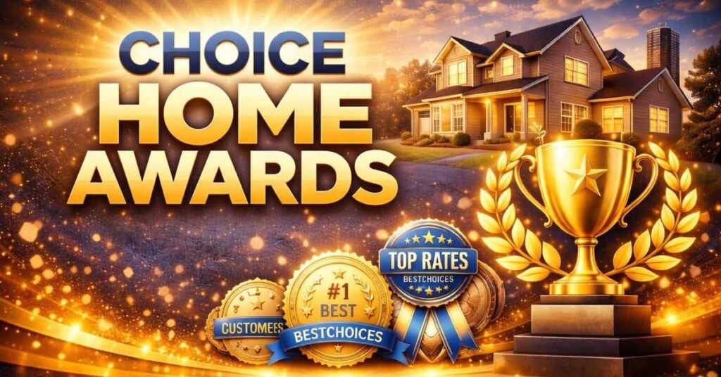 Choice Home Warranty awards recognition trophy symbolizing trusted home protection service 2026
