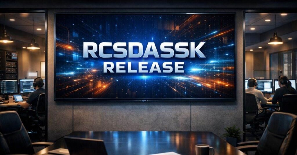 rcsdassk release 2026 showing top features like automation, data sync, and security for businesses