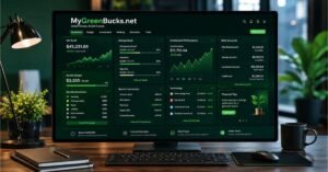 mygreenbucks net jones credit score improvement chart showing financial growth and debt management tips