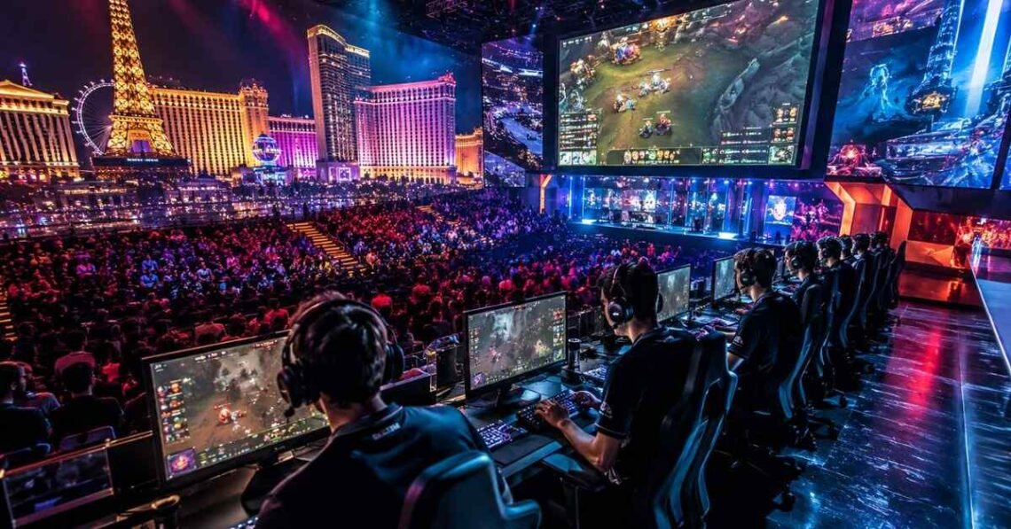 EmberLas Vegas Esports players competing in a live tournament event in Las Vegas Nevada 2026