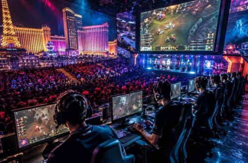 EmberLas Vegas Esports players competing in a live tournament event in Las Vegas Nevada 2026