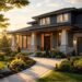 Modern family home interior with smart lighting, clean layout, and energy-efficient design setup.