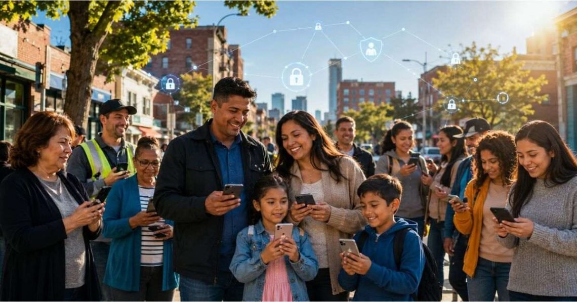Juntos Seguros 2026 complete safety guide showing community members staying safe together outdoors