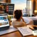 Simple travel checklist table with tips for booking hotels, safe check-in, and smart packing in 2026
